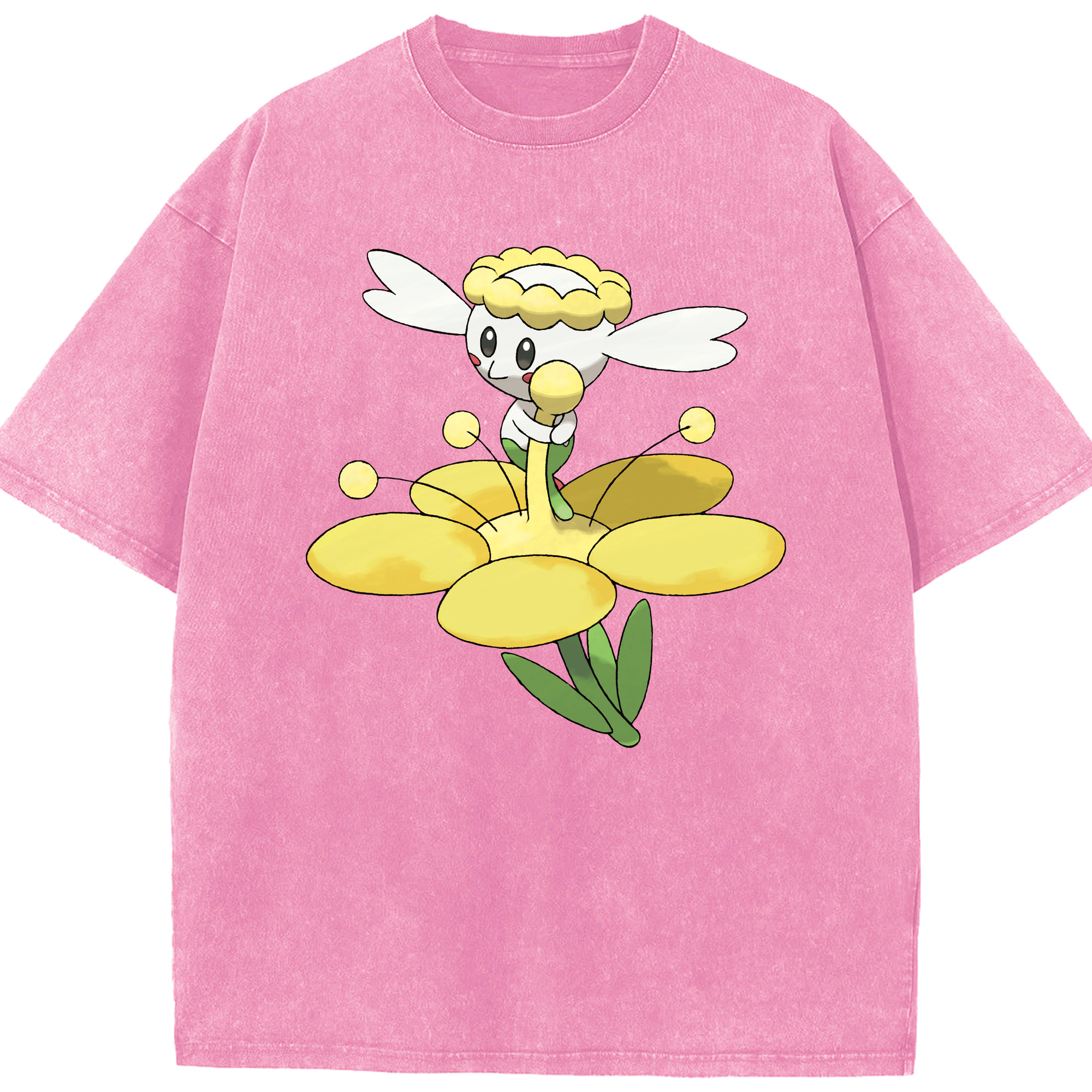 （画像用） ポケットモンスター Pokémon 綿100% ヴィンテージ風 半袖Tシャツ（フロントプリント）
